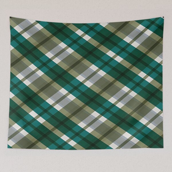 Item preview, A Geometric Patterns of Intersecting Lines Creating a Striking Plaid Motif in Stripes Geometric Shapes designed and sold by Matt_Smith.