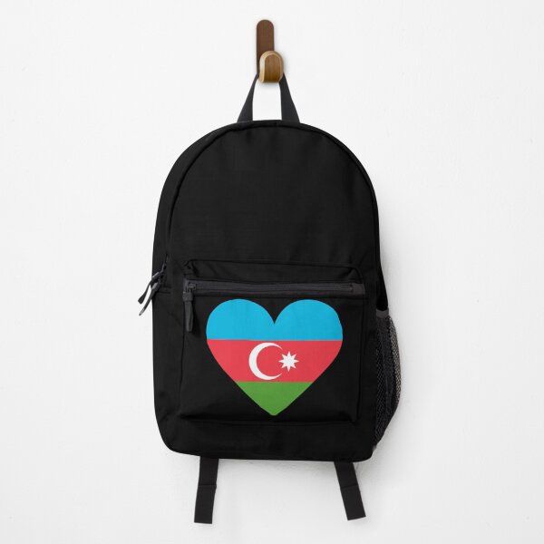 Item preview, Azerbaijan Heart Flag Graphic | I Love Azerbaijan Patriotic Symbol designed and sold by NTGUILTY.