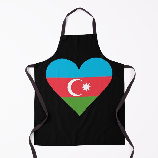 Item preview, Azerbaijan Heart Flag Graphic | I Love Azerbaijan Patriotic Symbol designed and sold by NTGUILTY.