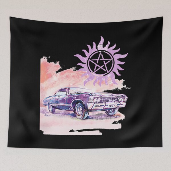 Item preview, Bright 67 Impala Car Supernatural designed and sold by AlmWilliams.