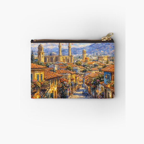 Item preview, A painting of Nicosia, Cyprus – A Beautiful City in Europe. designed and sold by GalleryKauffeld.