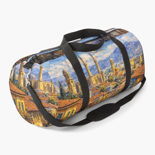 Item preview, A painting of Nicosia, Cyprus – A Beautiful City in Europe. designed and sold by GalleryKauffeld.