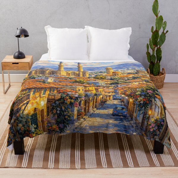 Item preview, A painting of Nicosia, Cyprus – A Beautiful City in Europe. designed and sold by GalleryKauffeld.