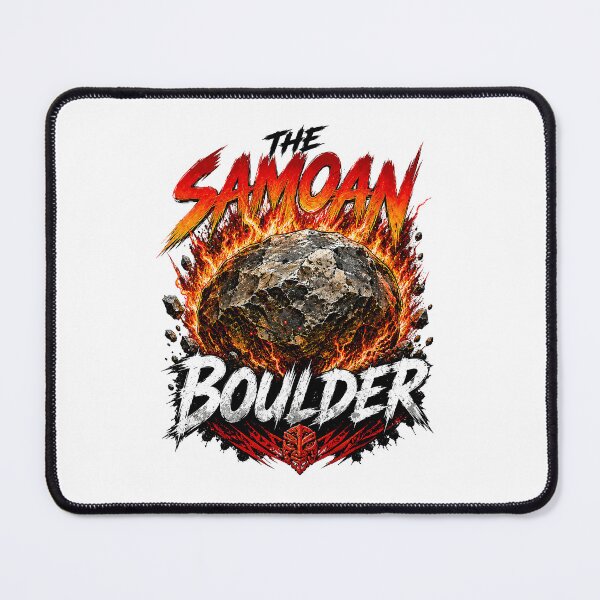 Item preview, The Samoan Boulder Vintage Pro Wrestling designed and sold by Wrestee.
