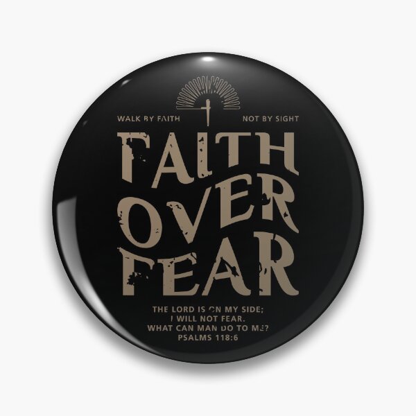 Item preview, Faith Over Fear Christian Jesus Religious Graphic Design God Faith Inspirational designed and sold by AhmedZouita.