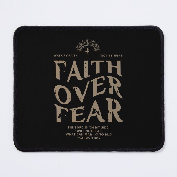 Item preview, Faith Over Fear Christian Jesus Religious Graphic Design God Faith Inspirational designed and sold by AhmedZouita.