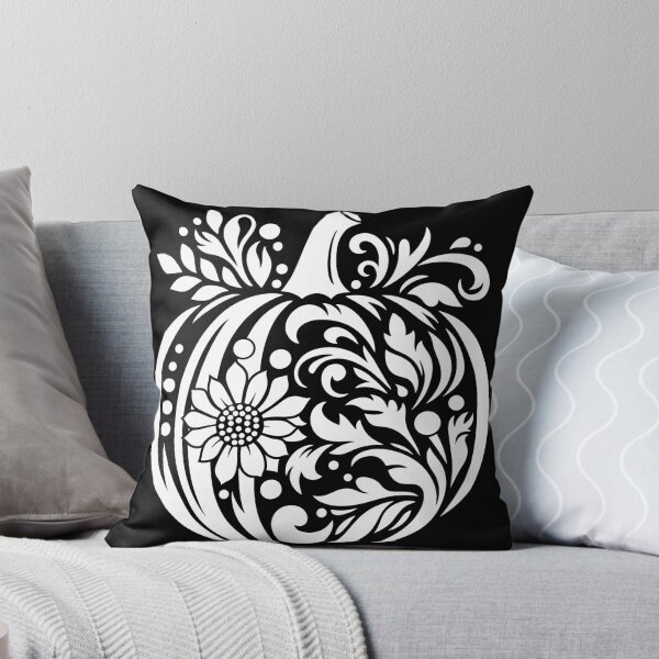 Item preview, Halloween Floral Pumpkin designed and sold by Sed94.