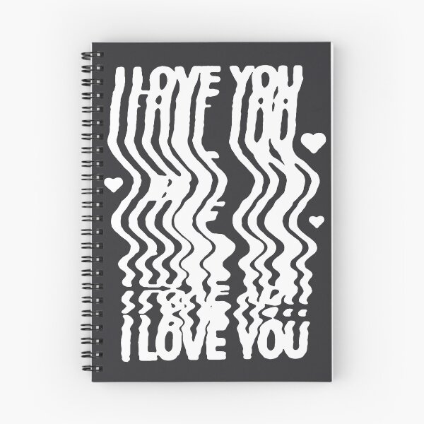 Item preview, I Love You Typographic Distortion Slit Scan designed and sold by rutmerdesign.