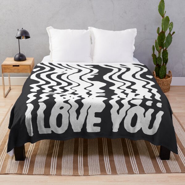 Item preview, I Love You Typographic Distortion Slit Scan designed and sold by rutmerdesign.