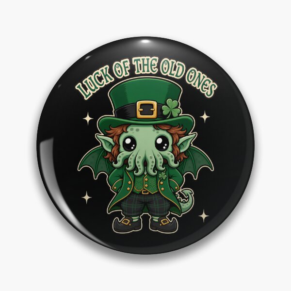 Item preview, Lovecraft Luck of the Old Ones - Cthulhu Leprechaun designed and sold by Fenay Designs.