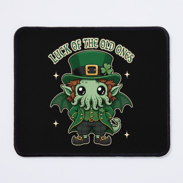 Item preview, Lovecraft Luck of the Old Ones - Cthulhu Leprechaun designed and sold by Fenay Designs.