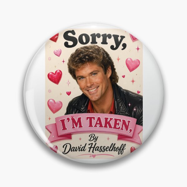 Item preview, David hasselhoff Love boyfriend birthday funny prank meme gift weird designed and sold by CheeseBlueprint.