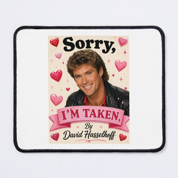 Item preview, David hasselhoff Love boyfriend birthday funny prank meme gift weird designed and sold by CheeseBlueprint.