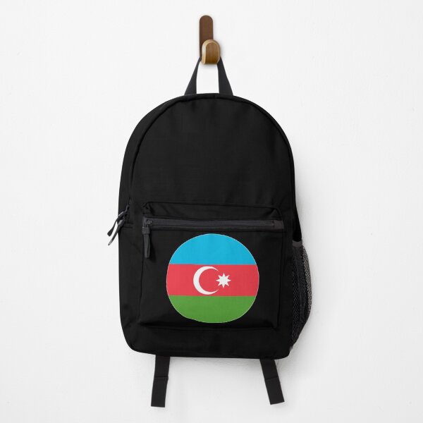 Item preview, Round Azerbaijan Flag Icon | Circular Azerbaijani Flag Button Element designed and sold by NTGUILTY.