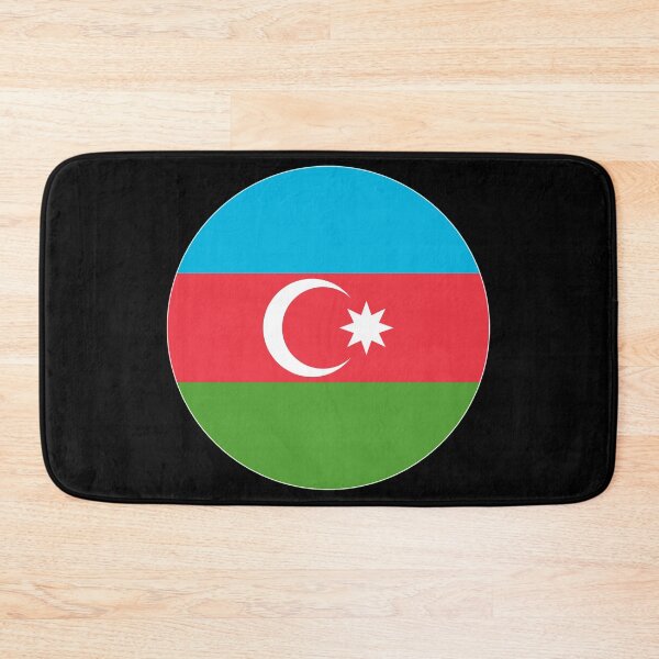 Item preview, Round Azerbaijan Flag Icon | Circular Azerbaijani Flag Button Element designed and sold by NTGUILTY.