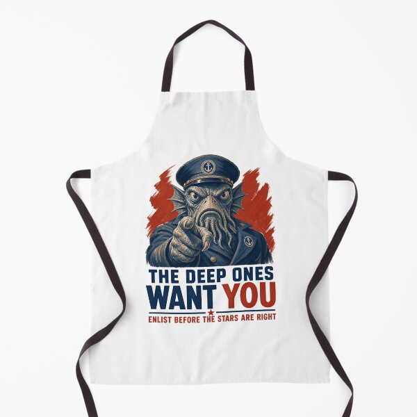 Item preview, Lovecraft Deep Ones Want You - Innsmouth Recruitment designed and sold by Fenay Designs.