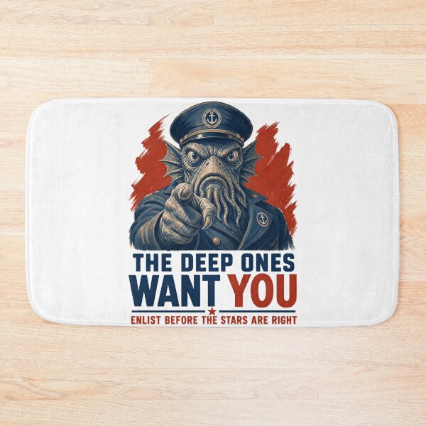 Item preview, Lovecraft Deep Ones Want You - Innsmouth Recruitment designed and sold by Fenay Designs.