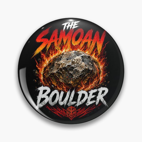 Item preview, The Samoan Boulder Vintage Pro Wrestling designed and sold by Wrestee.