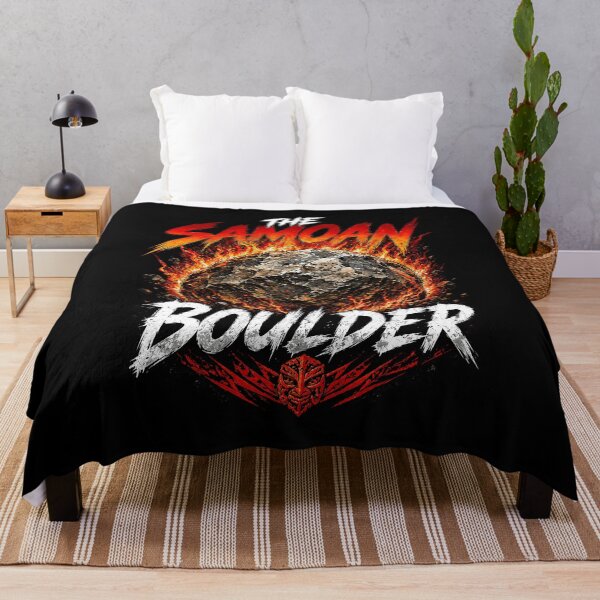 Item preview, The Samoan Boulder Vintage Pro Wrestling designed and sold by Wrestee.