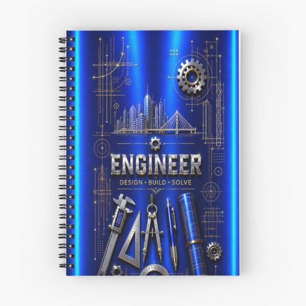 Item preview, Engineer Blood Red Metallic – Premium Engineering Design designed and sold by HO•Designs.