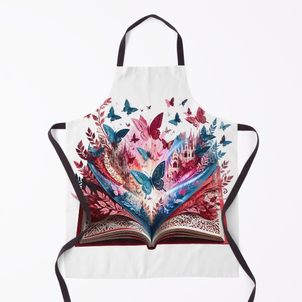 Item preview, Origami Butterfly and Origami Book Fantasy Art designed and sold by Marcu Ioachim.