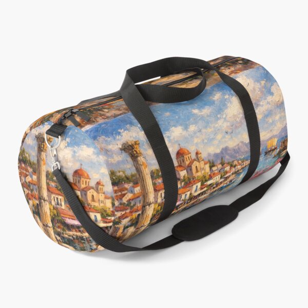 Item preview, A painting of Salamis, Cyprus – A Beautiful City in Europe. designed and sold by GalleryKauffeld.