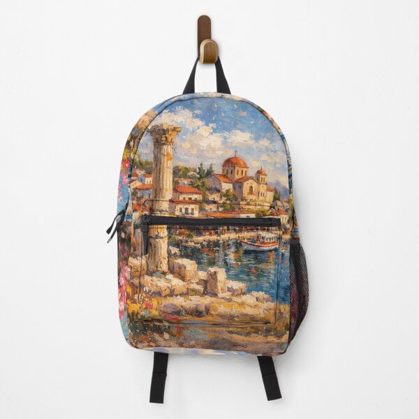 Item preview, A painting of Salamis, Cyprus – A Beautiful City in Europe. designed and sold by GalleryKauffeld.