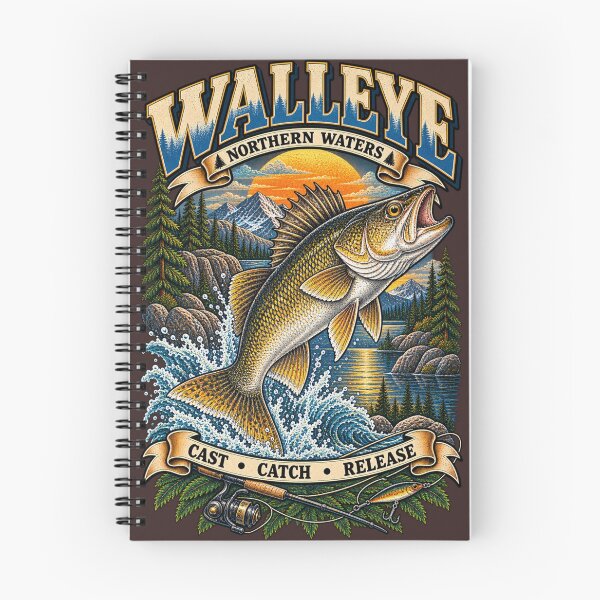Item preview, Walleye Northern Waters designed and sold by KrungiT Design .
