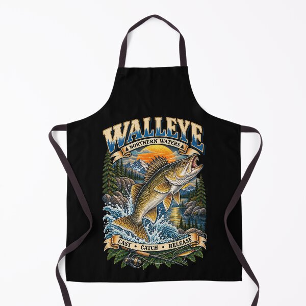 Item preview, Walleye Northern Waters designed and sold by KrungiT Design .