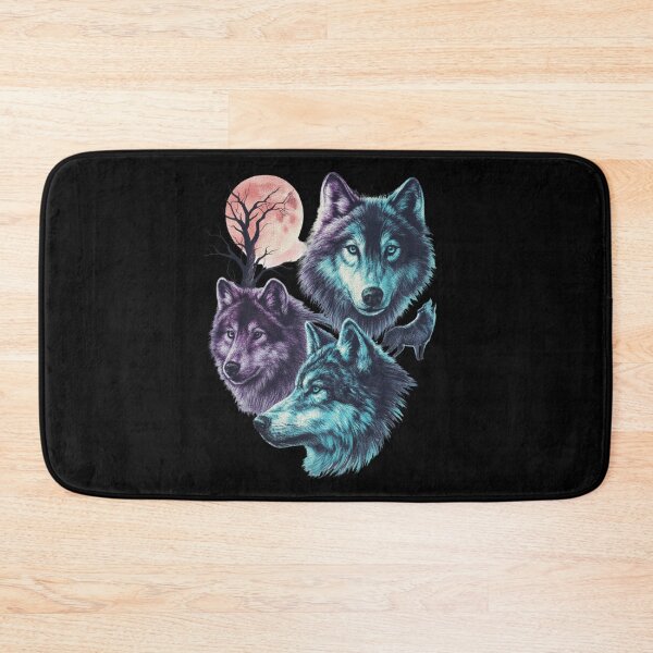Item preview, Wolf Vintage 90s Graphic Style, Grunge Retro Wolf Faded, Wild Nature Wolf Howling Moon Y2k Gothic,2000s Wolf Gift designed and sold by DesignDenDo ⭐⭐⭐⭐⭐.
