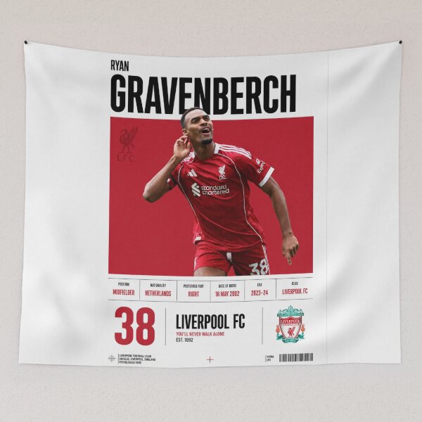 Item preview, Ryan Gravenberch | Liverpool designed and sold by Sector 99.