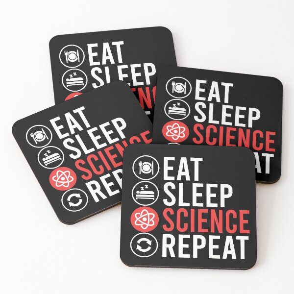 Item preview, Eat Sleep Science Repeat Funny  designed and sold by teeperfect.