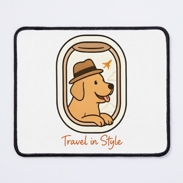 Item preview, Skybound Pup – Dog Mom Travel Essential designed and sold by Icareis-Studios.