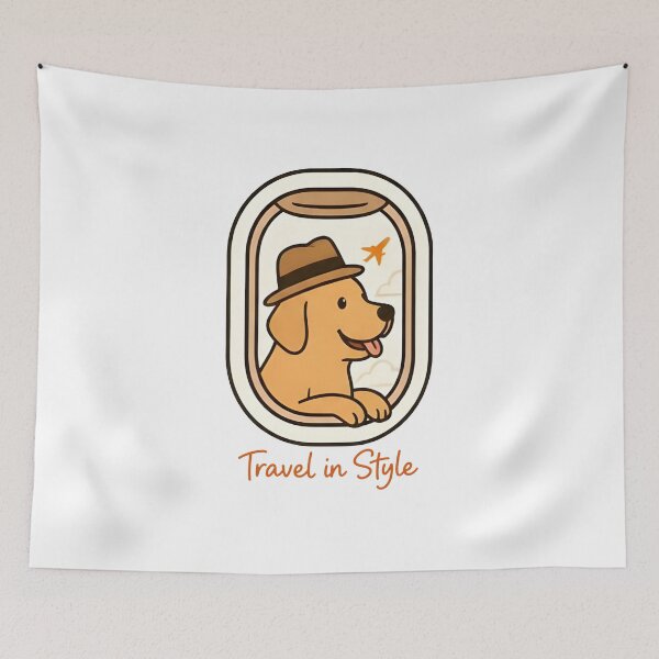 Item preview, Skybound Pup – Dog Mom Travel Essential designed and sold by Icareis-Studios.