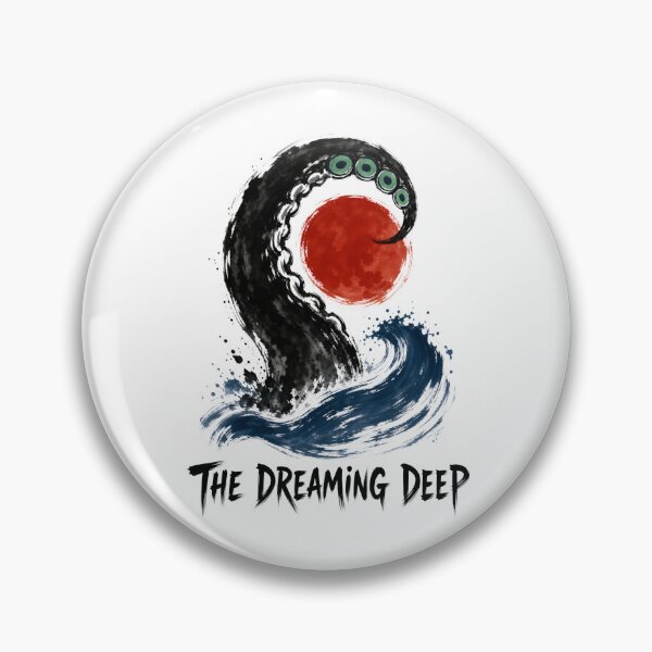 Artikelvorschau, Lovecraft The Dreaming Deep – Red Moon Tentacle entworfen und verkauft von Fenay Designs.