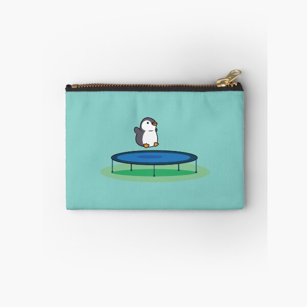 Item preview, Cute Penguin Jumping on a Trampoline designed and sold by Hakubiya.