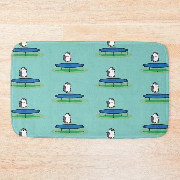Item preview, Cute Penguin Jumping on a Trampoline designed and sold by Hakubiya.