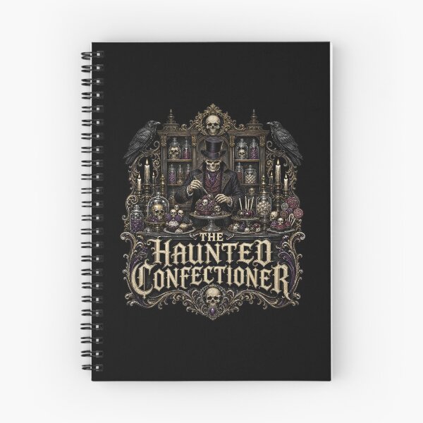 Item preview, HALLOWEEN The Haunted Confectioner – Dark Candy Shop Gothic Art designed and sold by Uglyandcute.