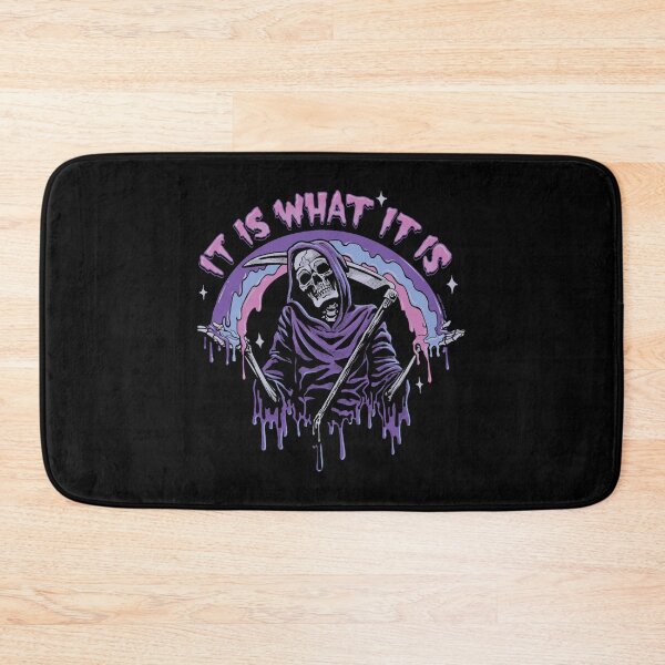 Item preview, death ~ it is what it is ~ pastel goth grim reaper drip designed and sold by AntonioLeon9.