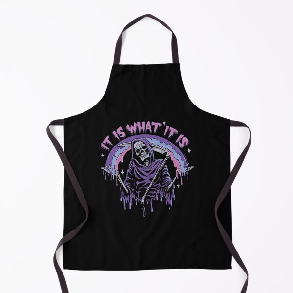 Item preview, death ~ it is what it is ~ pastel goth grim reaper drip designed and sold by AntonioLeon9.