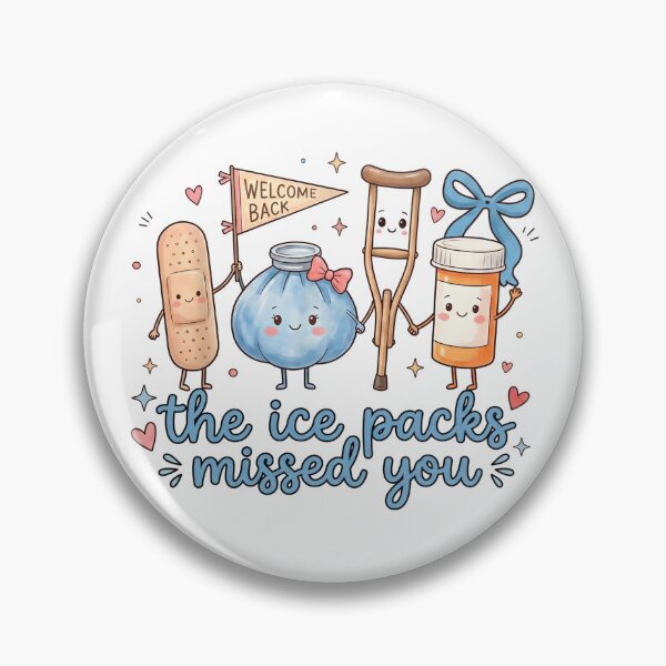 Item preview, Welcome Back The Ice Packs Missed You School Nurse designed and sold by hemagamo.