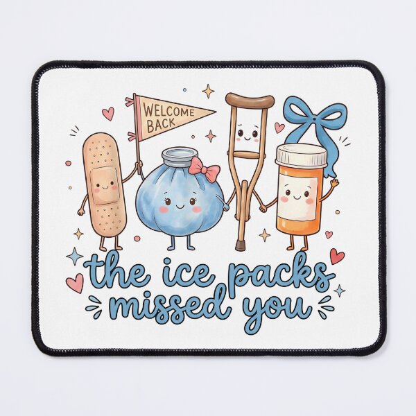 Item preview, Welcome Back The Ice Packs Missed You School Nurse designed and sold by hemagamo.
