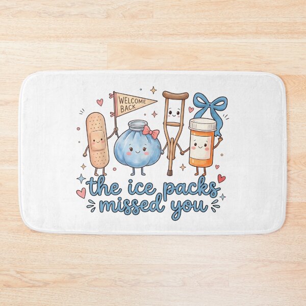 Item preview, Welcome Back The Ice Packs Missed You School Nurse designed and sold by hemagamo.
