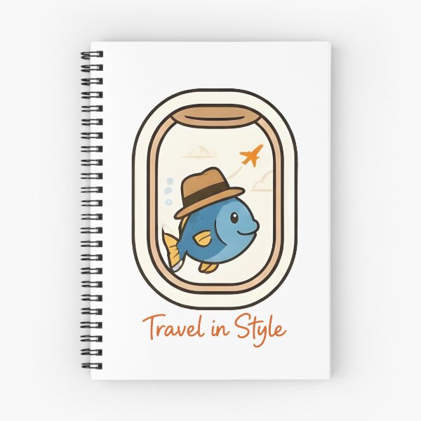 Item preview, Flying Fish – Quirky Gift for Ocean Lovers designed and sold by Icareis-Studios.