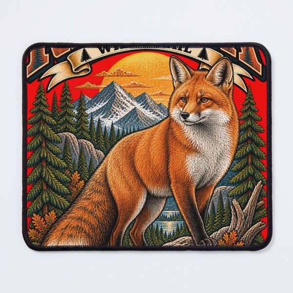Item preview, Red Fox Wild Trail designed and sold by KrungiT Design .