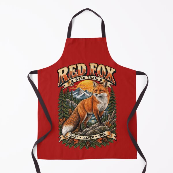 Item preview, Red Fox Wild Trail designed and sold by KrungiT Design .