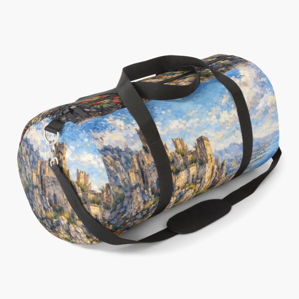 Item preview, Saint Hilarion Castle painting, Kyrenia – A Beautiful City in Cyprus Europe. designed and sold by GalleryKauffeld.
