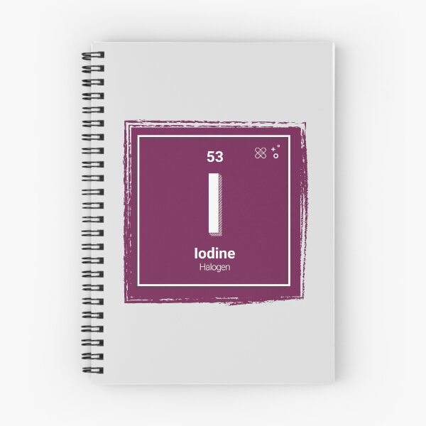 Item preview, Iodine Element Periodic Table Science Design designed and sold by Hakubiya.
