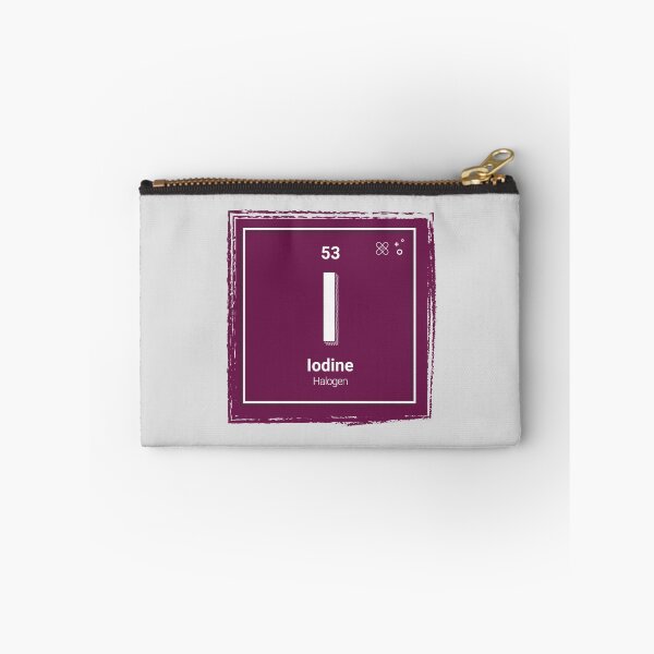 Item preview, Iodine Element Periodic Table Science Design designed and sold by Hakubiya.