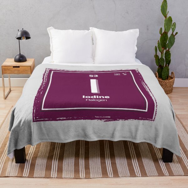 Item preview, Iodine Element Periodic Table Science Design designed and sold by Hakubiya.